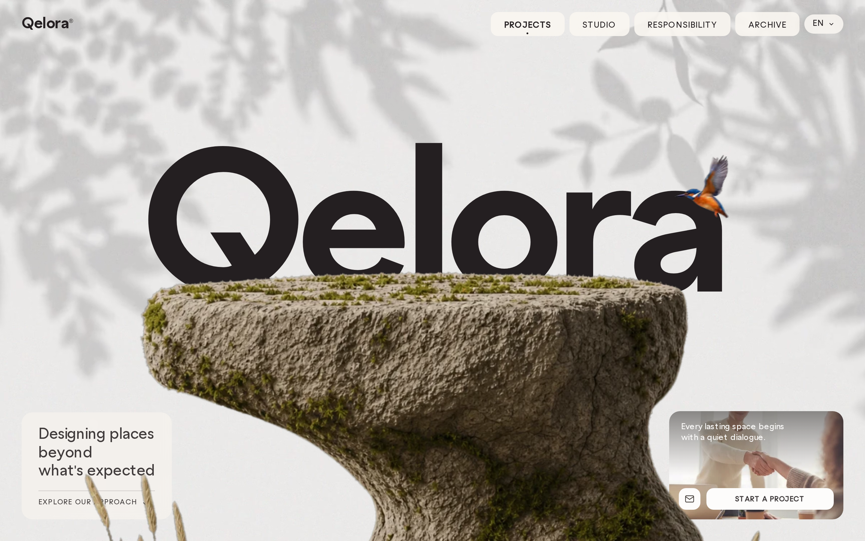 Layered Depth — Qelora Architecture Studio preview